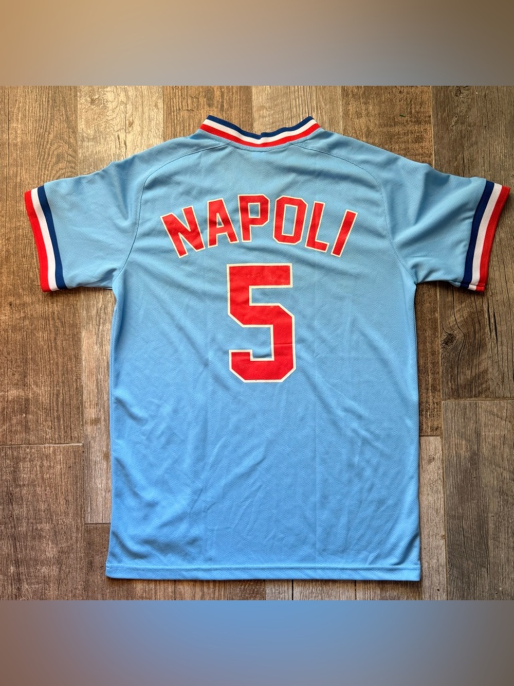 Texas Rangers Shirt MLB Baseball Napoli 5 Fox Southwest Giveaway Adult Medium - Picture 5 of 5